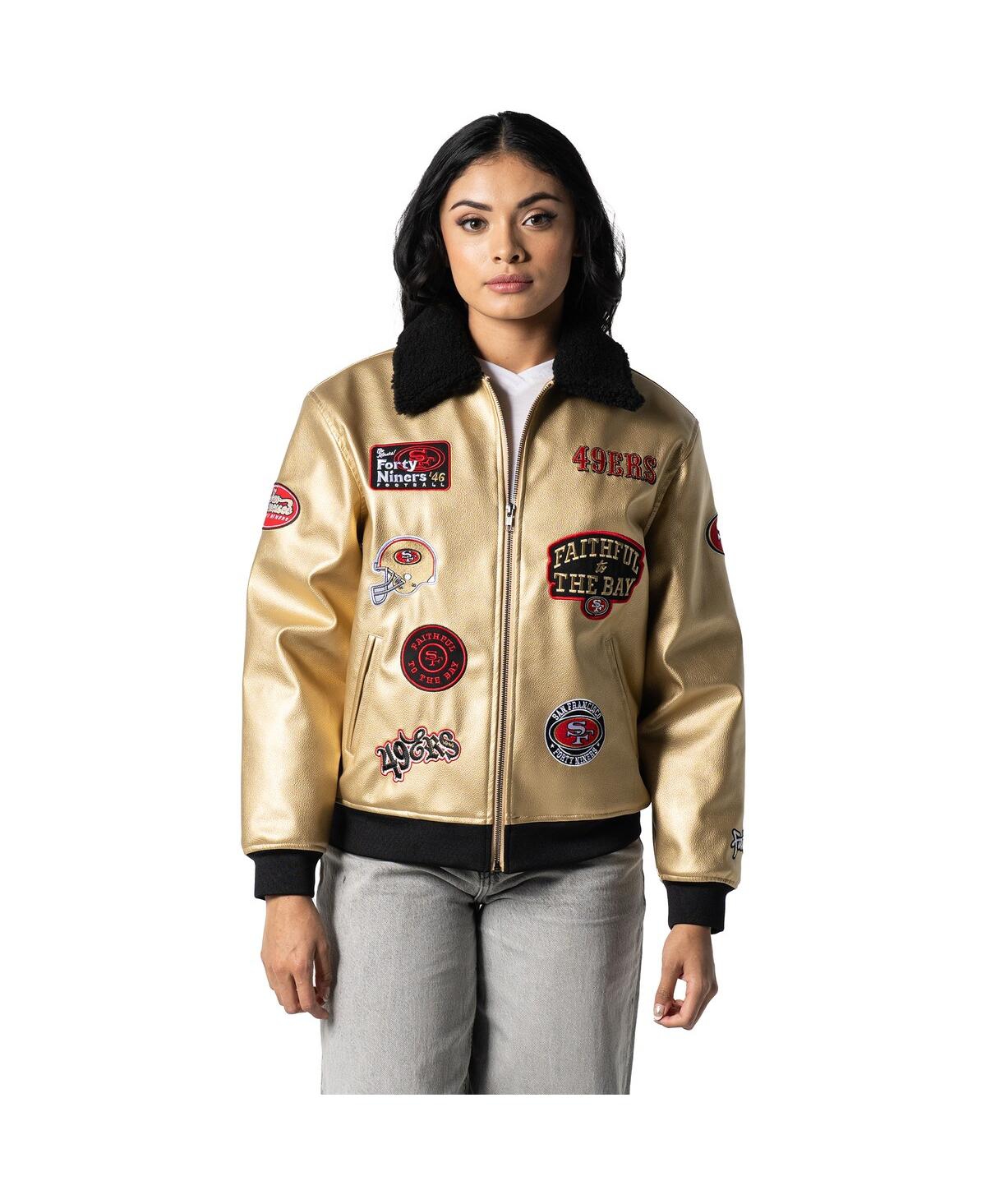 Men's and Women's Gold San Francisco 49ers Full-Zip Jacket - Gold