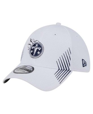 New Era - Men's White Tennessee Titans Active 39THIRTY Flex Hat