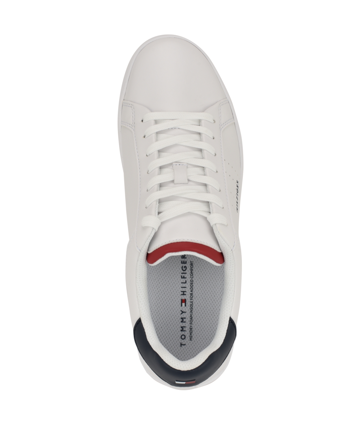 Tommy Hilfiger Men's Jacalyn Lace Up Fashion Sneakers In White Americana Multi