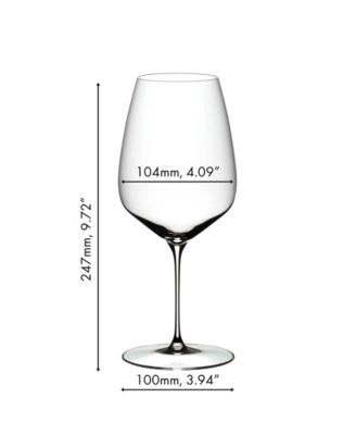 Veloce Cabernet Wine Glasses, Set of 2