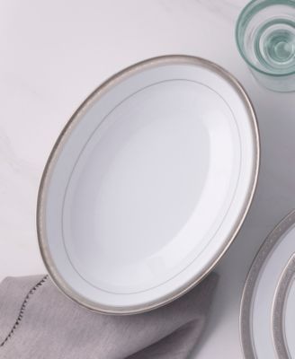 Crestwood Platinum 50 Pc. Dinnerware Set, Service for 8