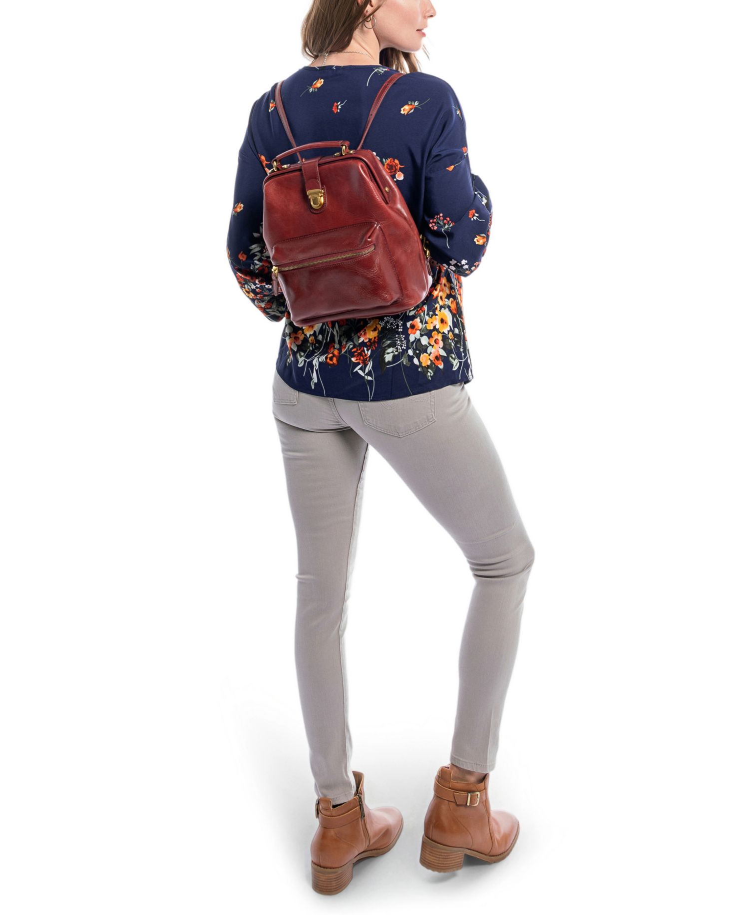 Doctor Small Leather Backpack