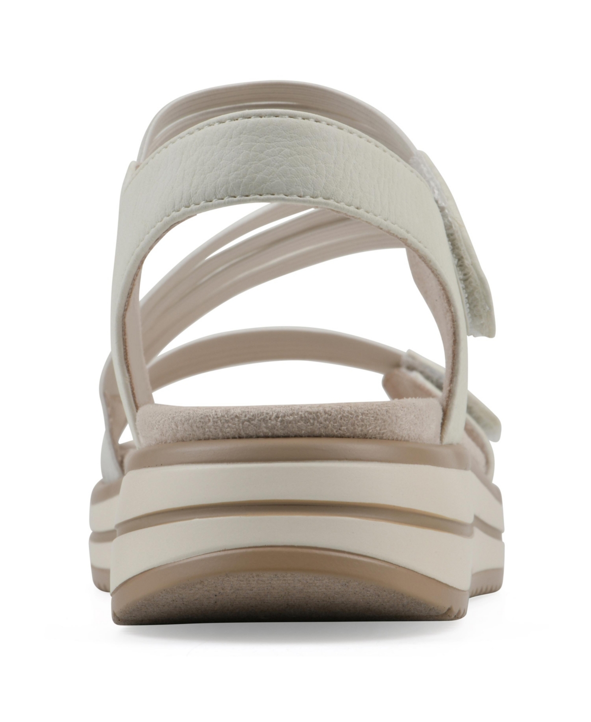 Cliffs By White Mountain Hapford Sandal In White Nubuck