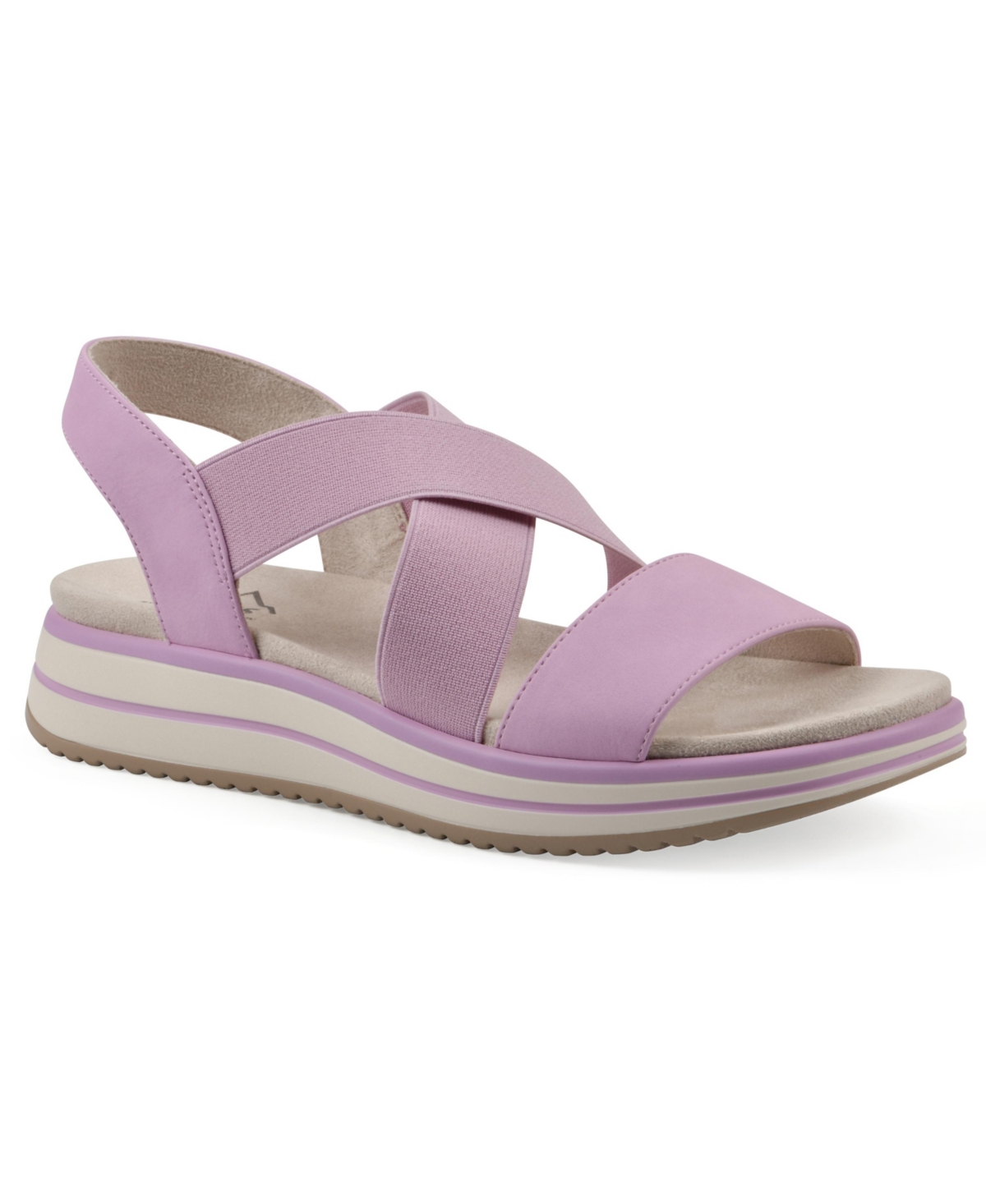 Cliffs By White Mountain Hapley Athleisure Sandal In Light Pink Nubuck