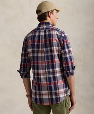 Men's Classic-Fit Plaid Performance Shirt