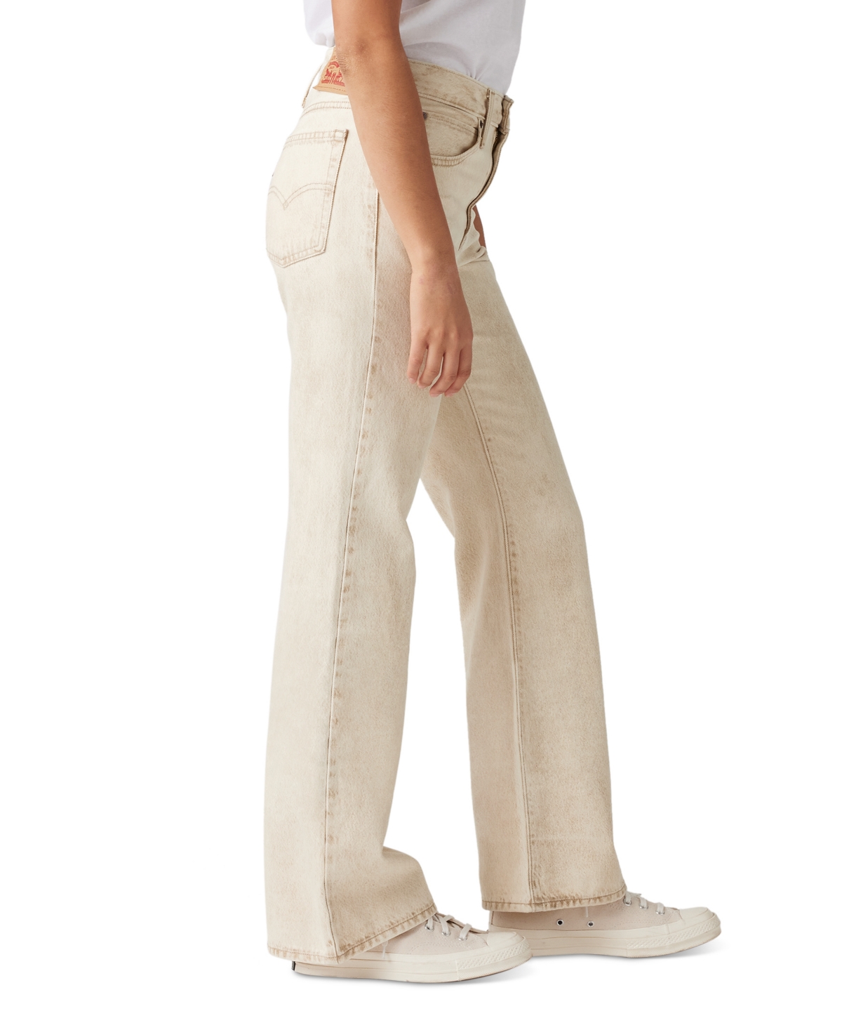 Levi's Women's '94 Cotton Baggy-fit Bootcut Jeans Macy's Exclusive In Cloudy Safari