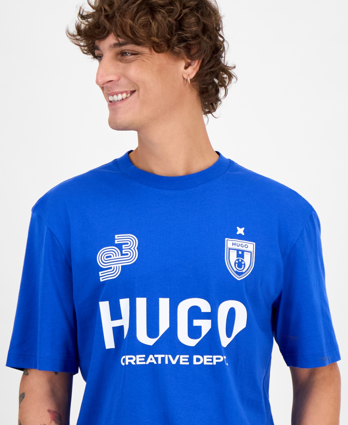 Hugo by Hugo Boss Men's Logo Graphic T-Shirt
