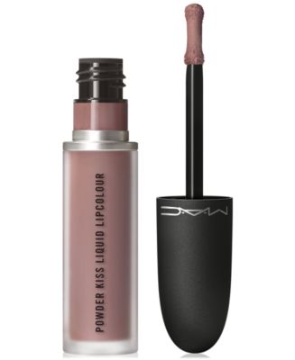 MAC Powder Kiss Liquid Lipcolour, 0.67 oz - Macy's
