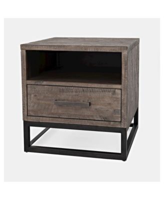 East Hampton Distressed Solid Wood End Table