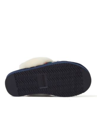 Women's Sydney Holiday Fair Isle Genuine Shearling Scuff Slipper