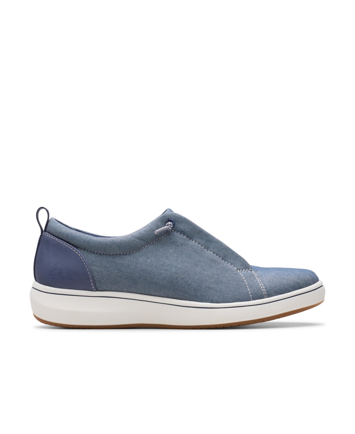 Clarks Breeze Sky Lace In Navy Textile