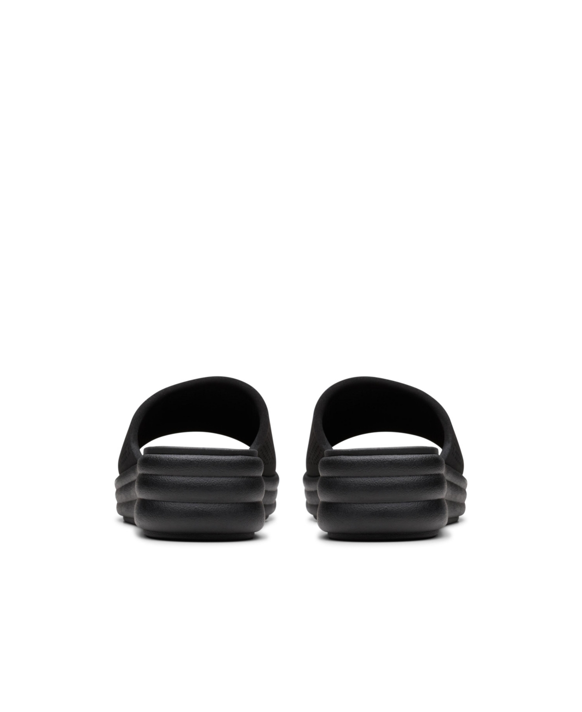 Clarks Cloudsteppers Women's Drift Twist Slip-on Flat Sandals In Black
