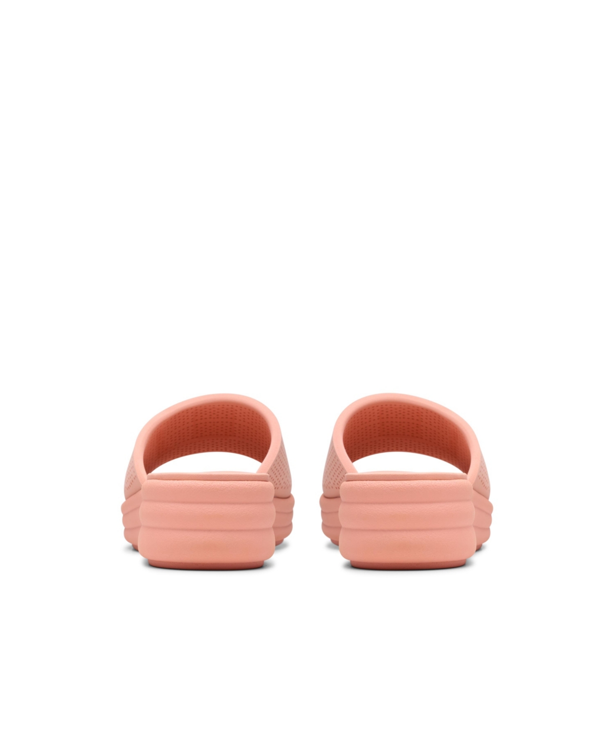 Clarks Cloudsteppers Women's Drift Twist Slip-on Flat Sandals In Peach