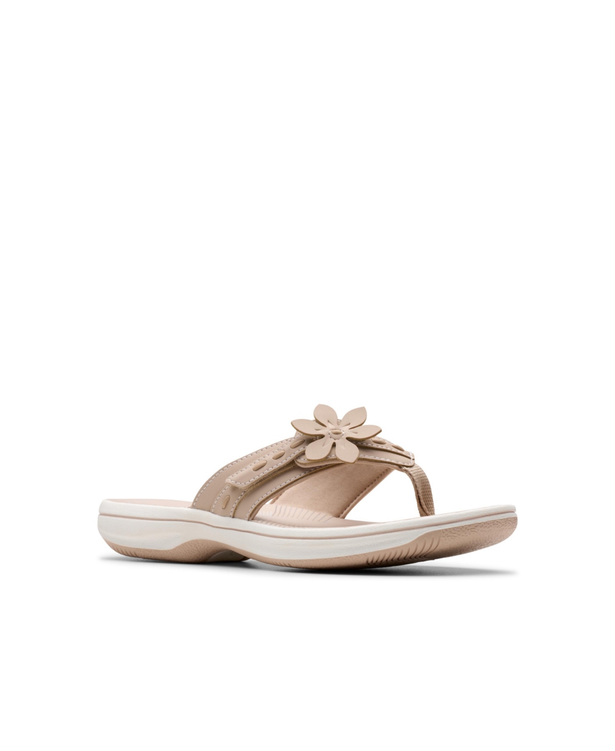Clarks Cloudsteppers Women's Breeze Opal Sandals In Sand