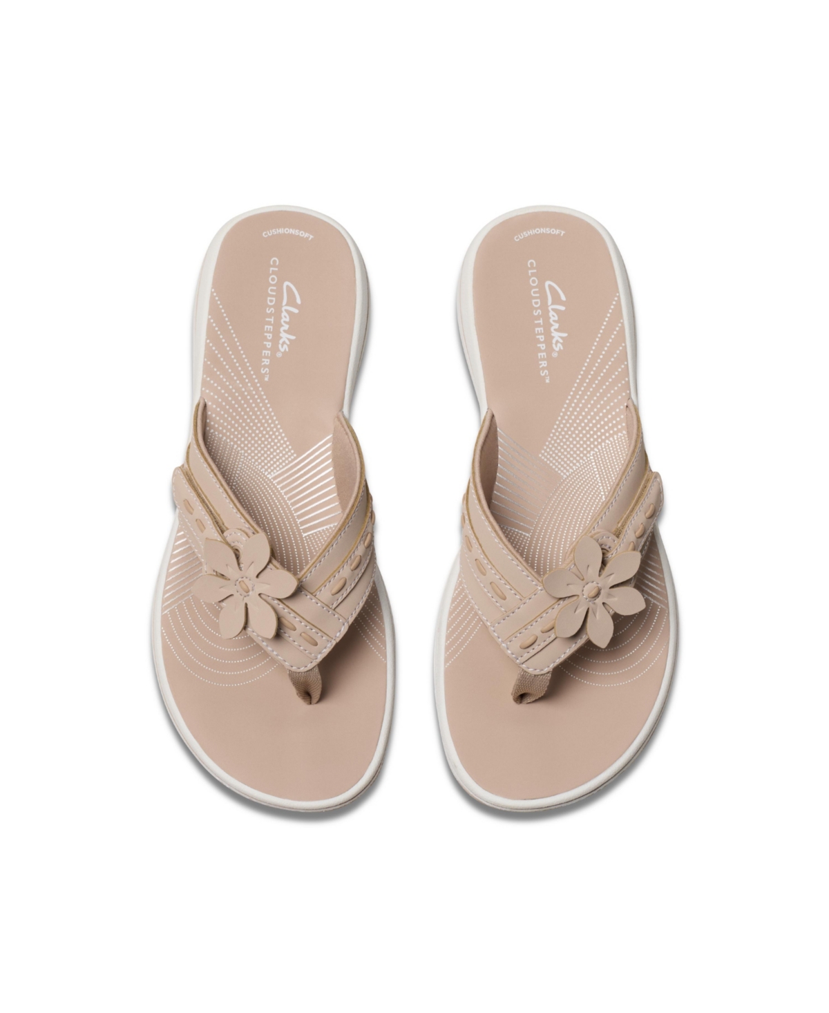 Clarks Cloudsteppers Women's Breeze Opal Sandals In Sand