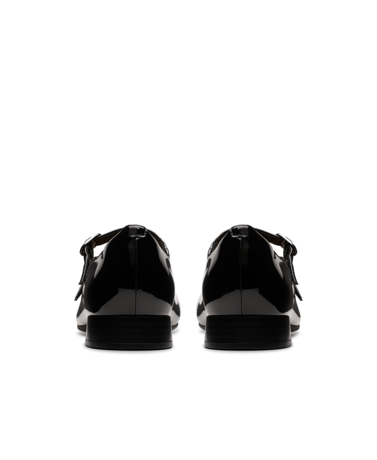Clarks Collection Women's Natalyn Lane Pointy Toe Shoes In Black Patent