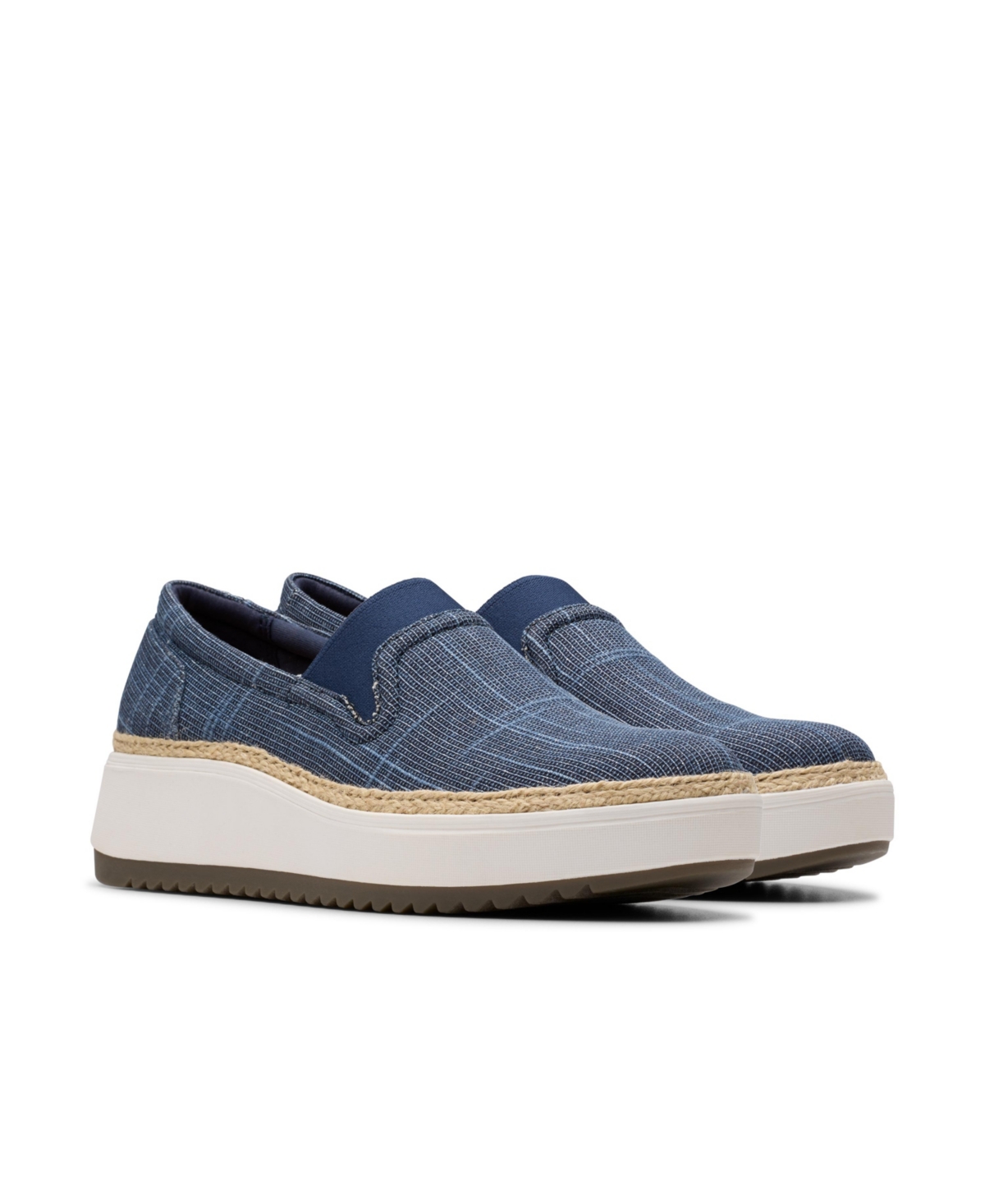 CLARKS COLLECTION WOMEN'S ZYLAH SKY SLIP-ON SHOES 