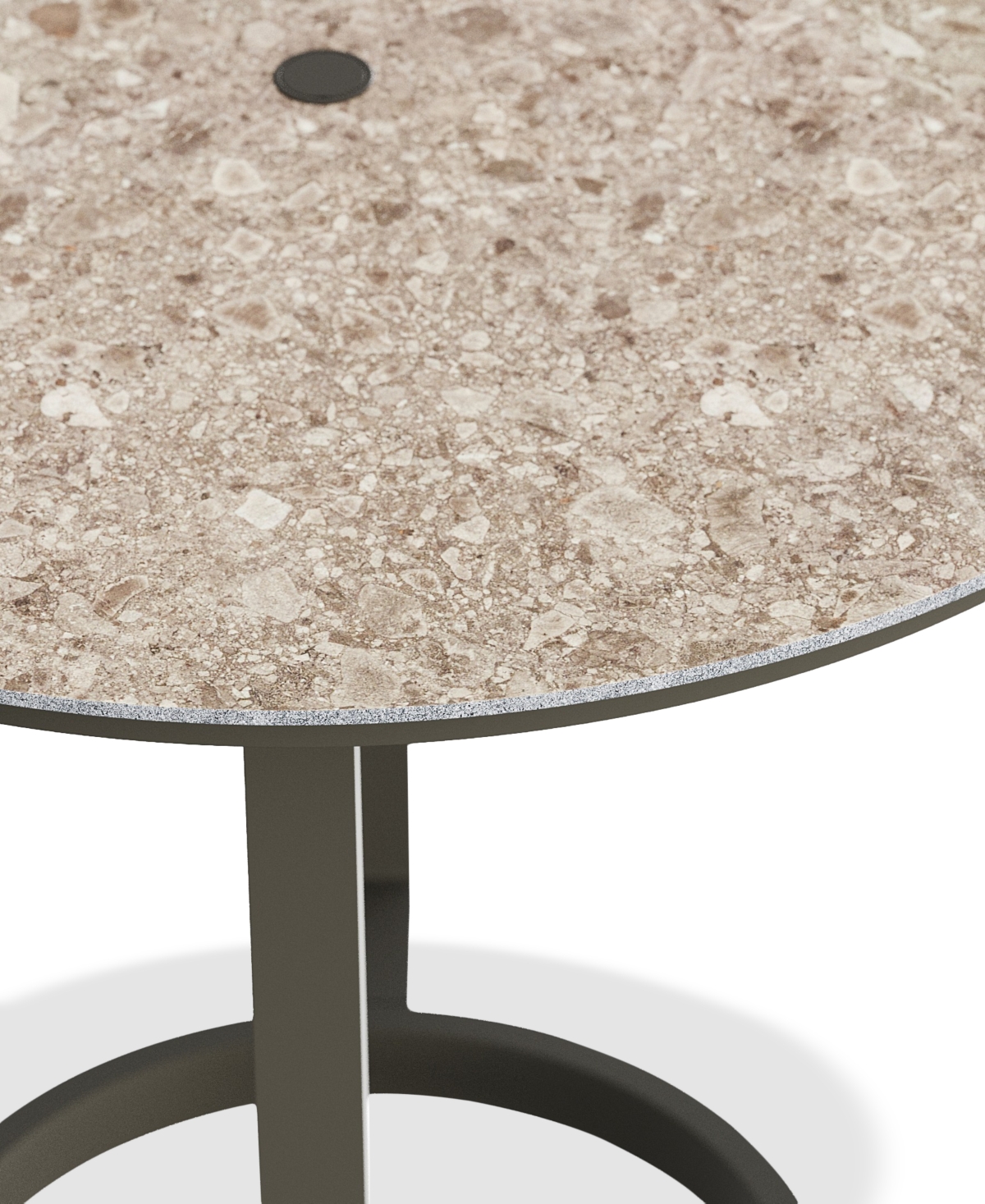 Shop Agio Bartow Outdoor Dining 47" Counter Table, Created For Macy's In Brown