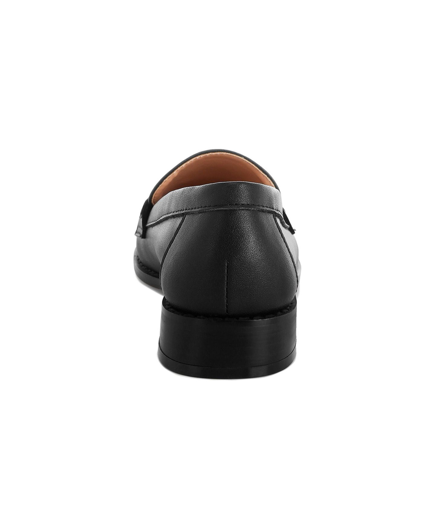Женские туфли Rag & Co Yelena Real Leather Tassel, цвет: Чёрный кожаный — фото 2