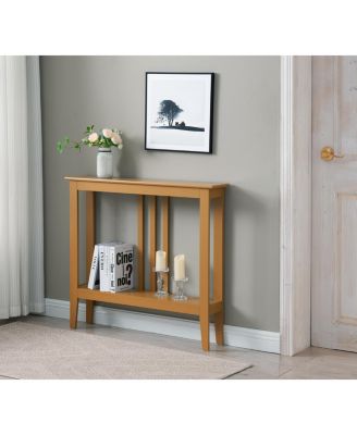 Entryway Table - Narrow Console Table - Console Table with Storage - Wood Console Tables for Entryway