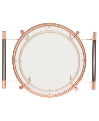 Sienna 2 Tier Round Bar Cart