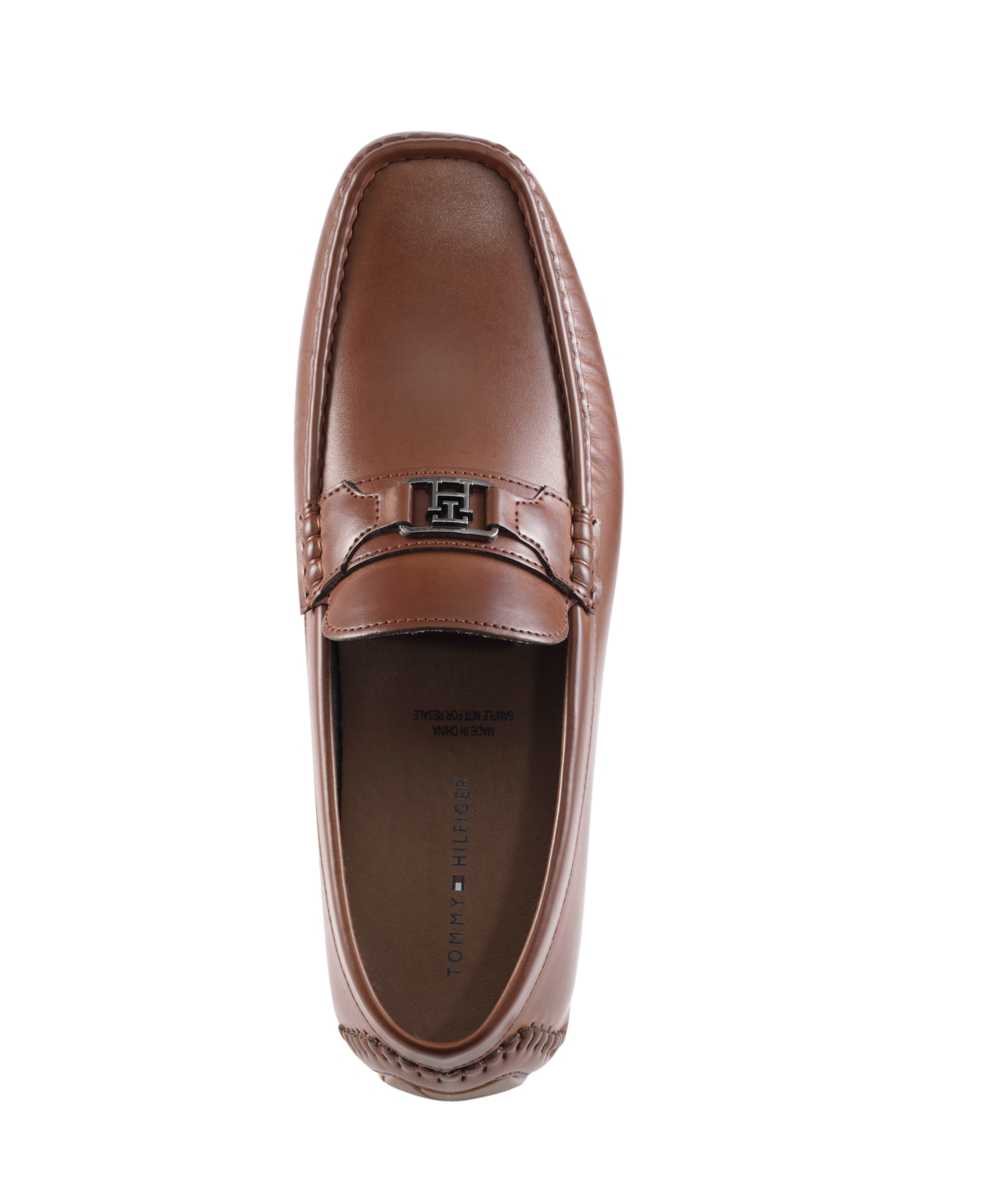 Tommy Hilfiger Men's Attle Moc Toe Driving Loafers In Medium Brown