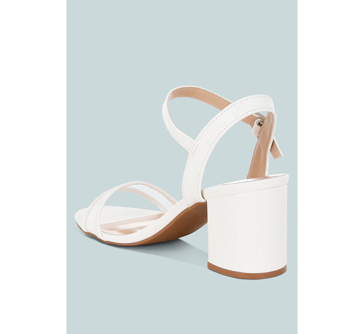 Orpina Mesh Pin Buckle Block Heels