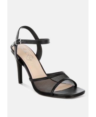 Womens Sunisa Square Toe Stiletto Heels