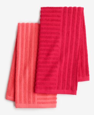 The Cellar - 2 Pack Linear Sculpted Towels