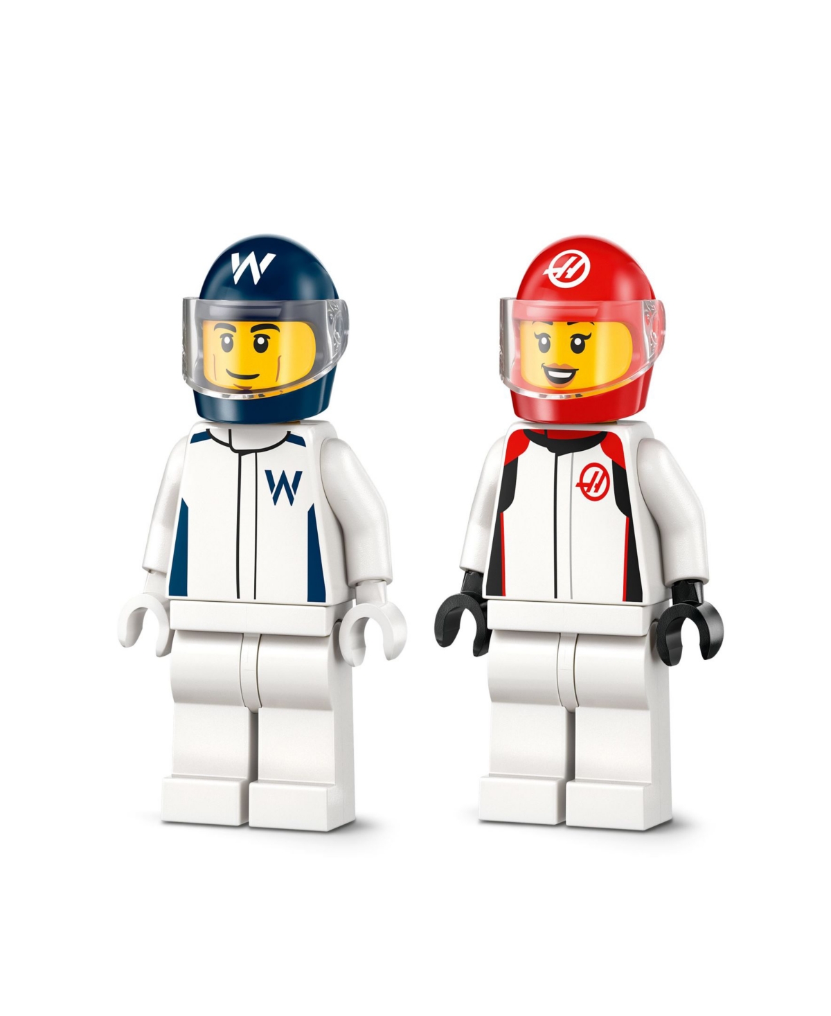 LEGO CITY F1 WILLIAMS RACING AND HAAS F1 RACE CARS BUILDING TOY 60464, 92 PIECES 