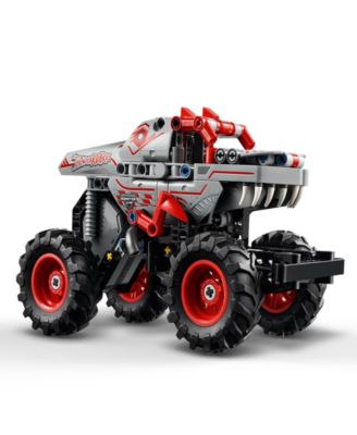 Technic Monster Jam ThunderROARus Pull-Back Monster Truck Building Toy 42200, 232 Pieces