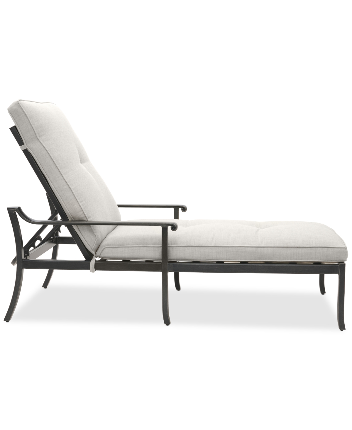 AGIO WYTHBURN MIX AND MATCH SCROLL OUTDOOR CHAISE LOUNGE, CREATED FOR MACY'S 