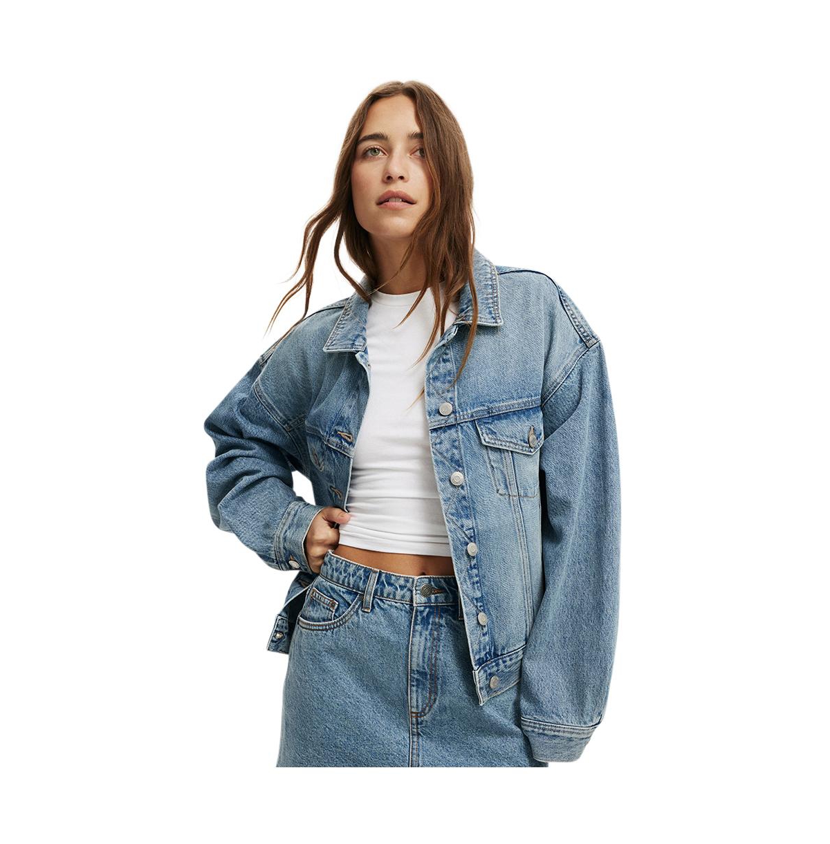 Women's Original Denim Jacket - Sunset blue