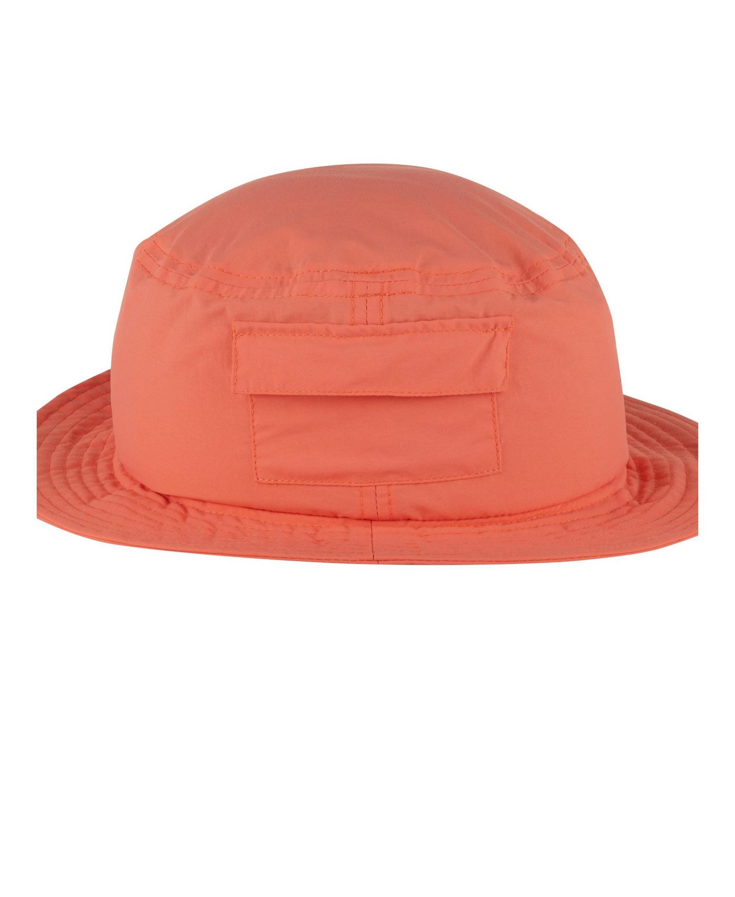 Men's Gray NB Logo Gulf Red Cargo Bucket Hat