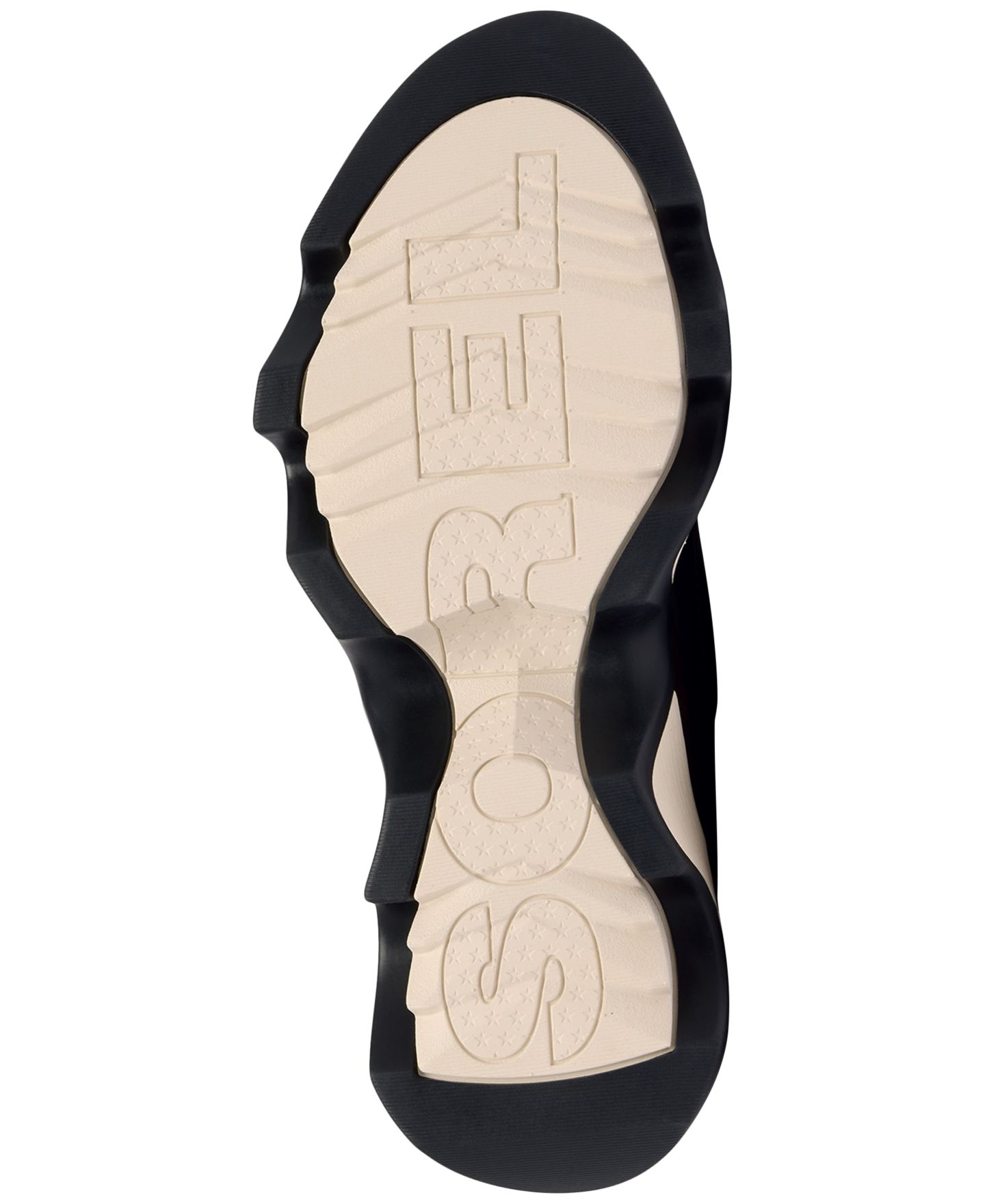Женские кроссовки Sorel Kinetic Impact II Strapped Slip-On, цвет: Чёрный / Белый — фото 5