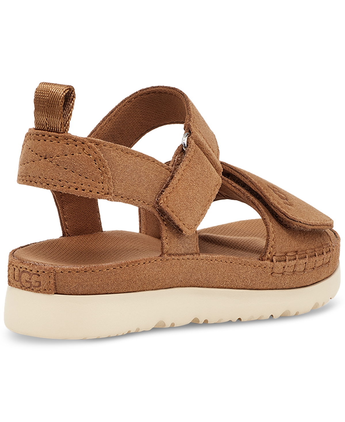 Shop Ugg Kids Goldenstar Sport Sandals In Chestnut