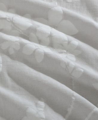 Spring Branches Cotton Jacquard 3-Pc. Comforter Set, King