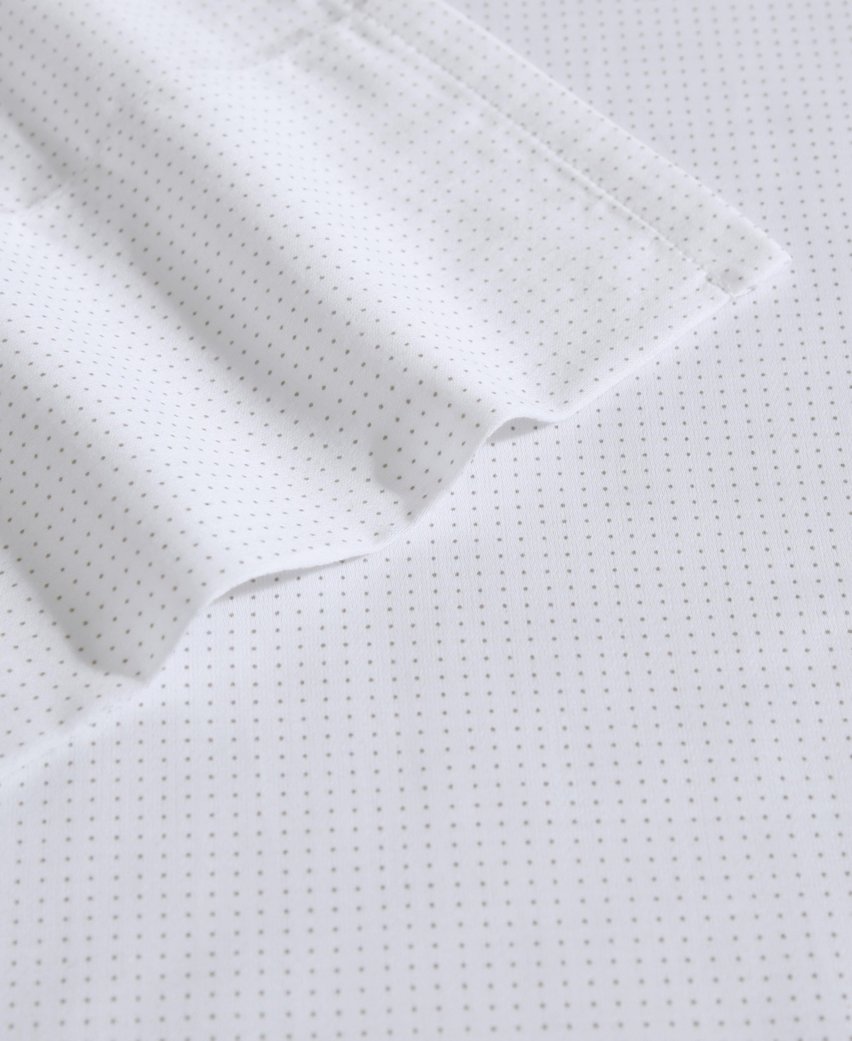 Calvin Klein Printed 300-thread Count Cotton Sateen 4-pc. Sheet Set, King In Micro Dot Beige