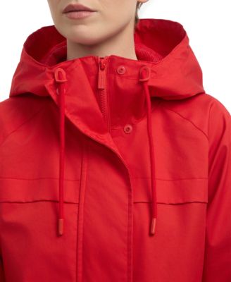 HUNT☆Women's Rain Jacket - Hunter Navy Hunter Women's Hooded Waterproof Rain Jacket - Macy's