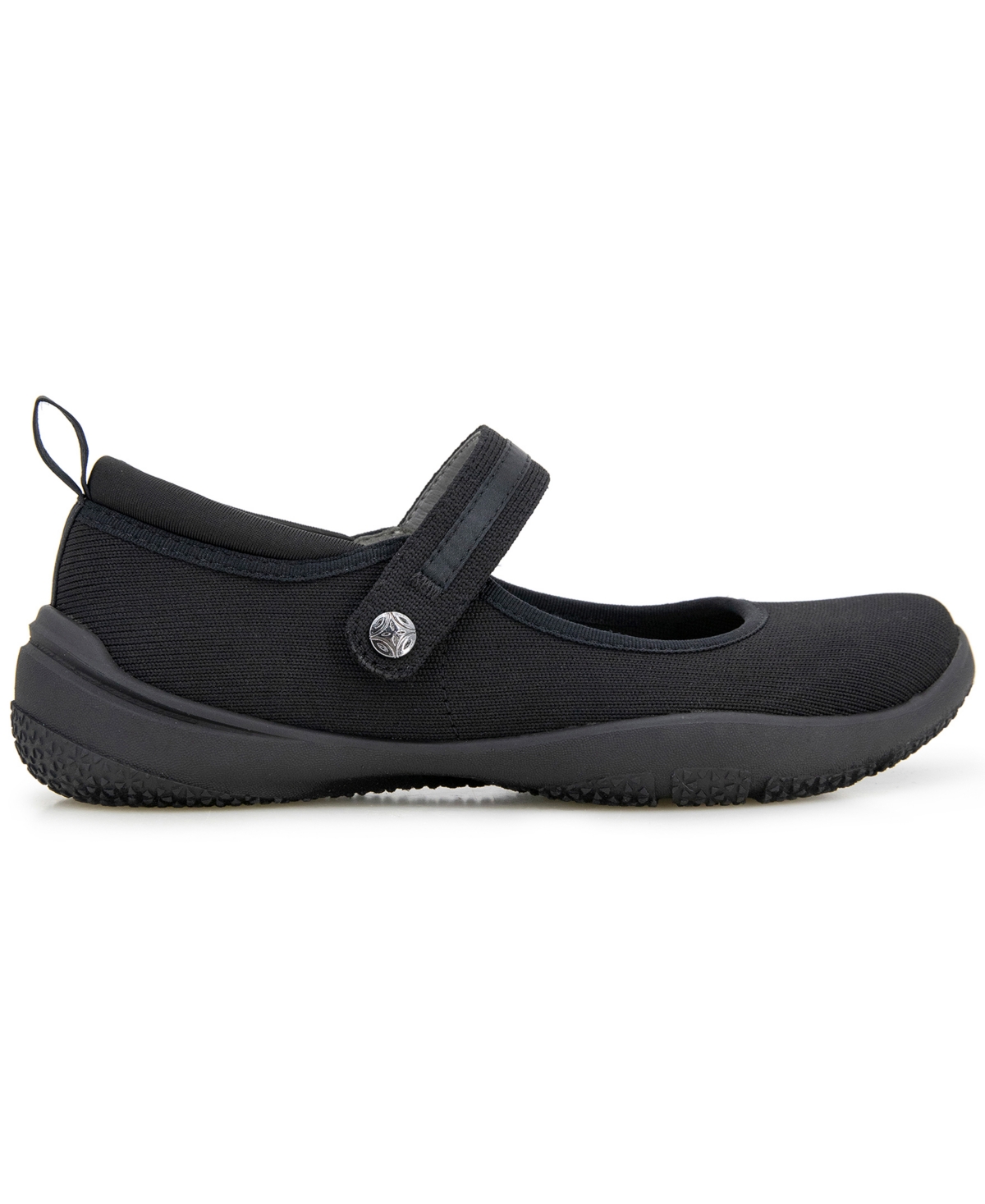 Jbu Women's Summer Mary Jane Flat Shoe In Black