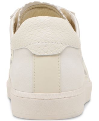 Women's Notice Pearl Mesh Low Profile Lace-Up Sneakers