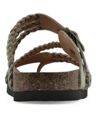 Women's Hayleigh Round Toe Flat Sandals