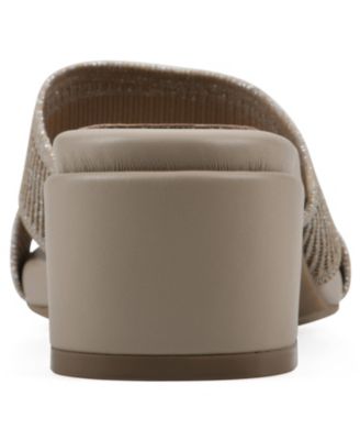 Women's Milled Round Toe Dress Sandals