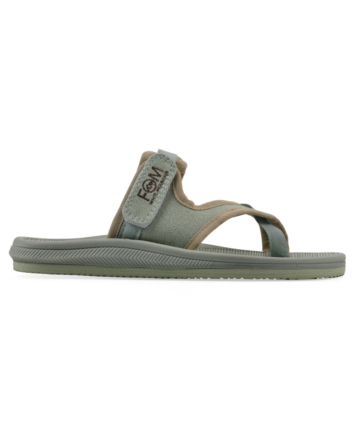 White Mountain Women's Basket Round Toe Flat Sandals
