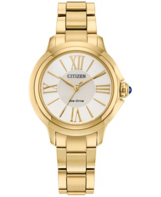 Citizen - Women's Classic Ceci Gold-Tone Stainless Steel Bracelet Watch 31.5mm