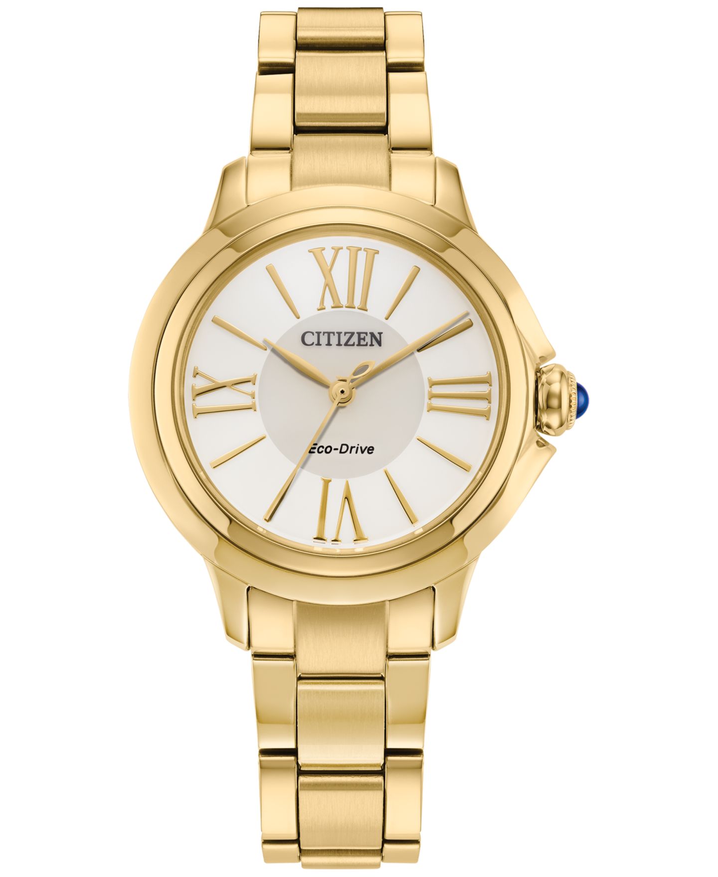 Женские часы Citizen Classic Ceci Gold-Tone Stainless Steel Bracelet Watch 31.5mm — фото 1