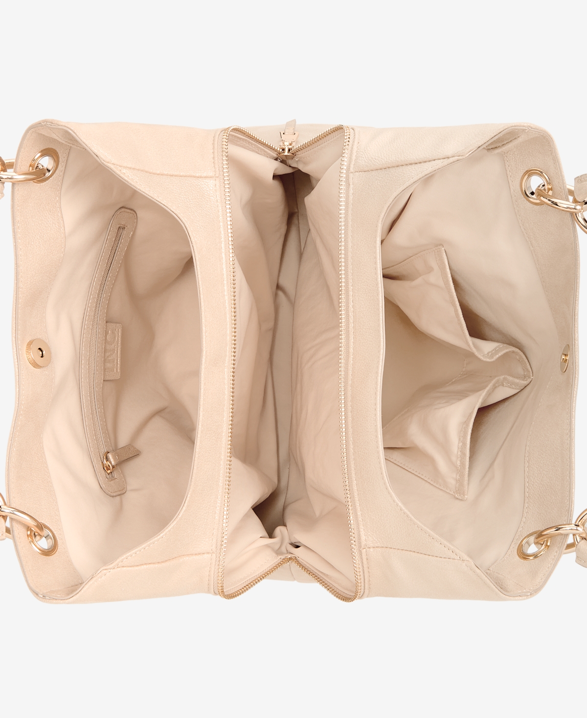 Inc International Concepts Trippii Champagne Pearlized Medium Tote, Exclusively At Macy's In Champagne Pearlized
