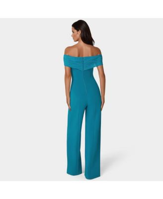 Women's Studded Off Shoulder Palazzo Jumpsuit