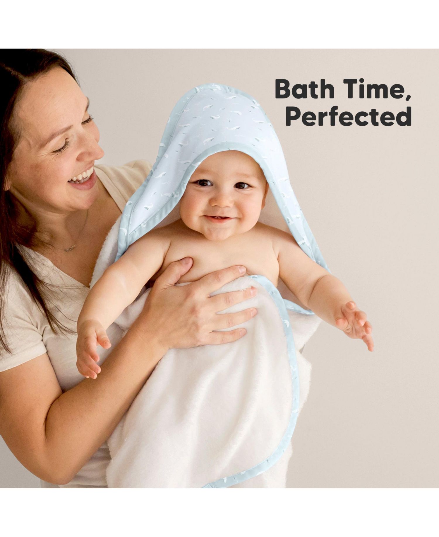 Luxe Baby Hooded Towel, Baby Bath Towel, Hooded Baby Towels, Baby Beach Towel for Newborn, Kids