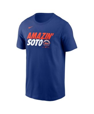 Men's Juan Soto Royal New York Mets Graphic T-Shirt